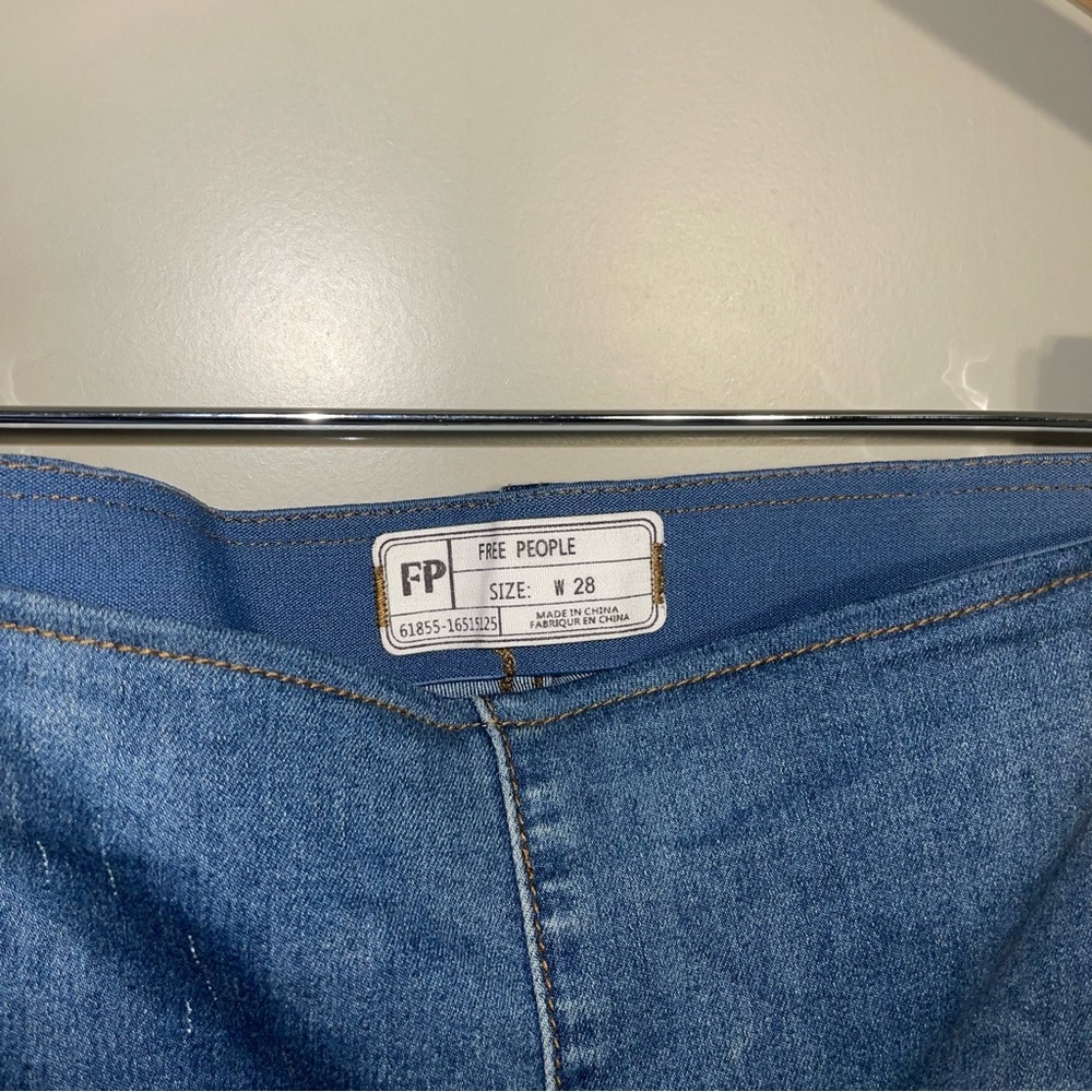 Free People Penny Pull On Flared Jeans Women's Sz 28 - Picture 5 of 6